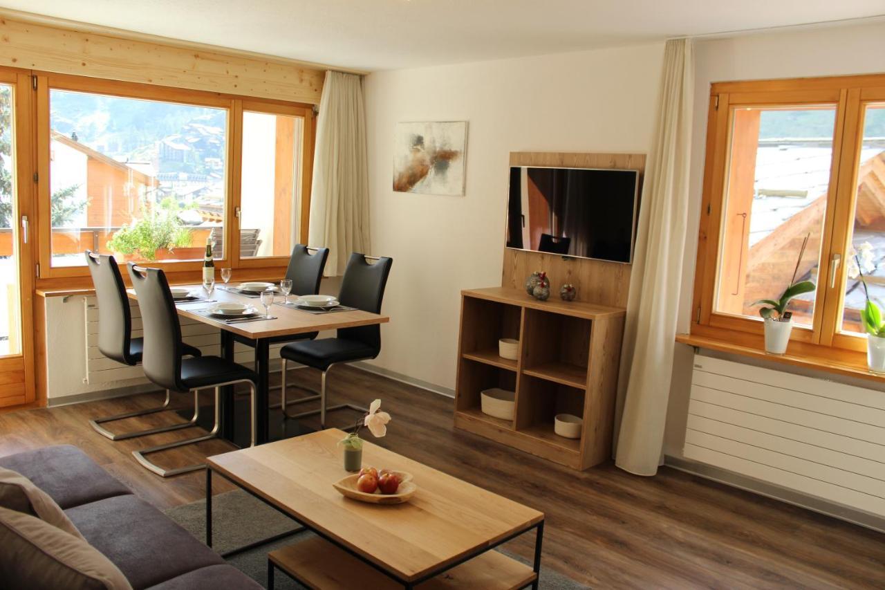 Haus Les Melezes C Lägenhet Zermatt Exteriör bild