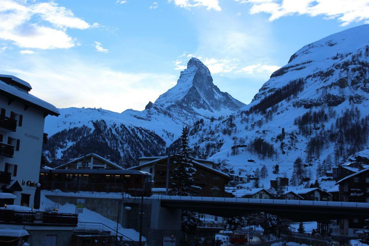 Haus Les Melezes C Lägenhet Zermatt Exteriör bild